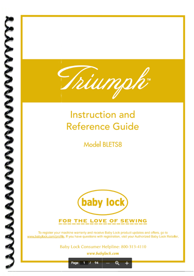 Triump Instruction and Reference Guide